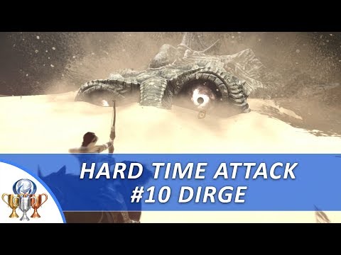 Shadow of the Colossus PS4 Remake - Hard Time Attack Walkthrough - Colossus #10 (Dirge)