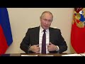 Путин о положительном воздействии санкций