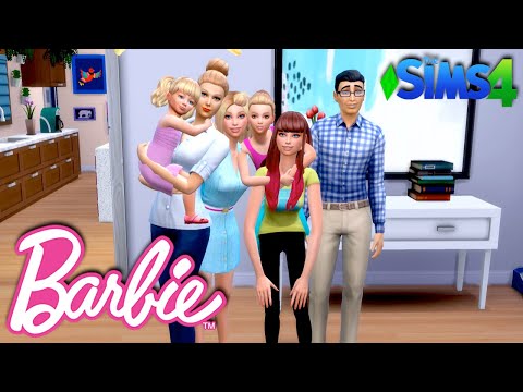 Sims Barbie Family Morning Routine Dreamhouse Adventures Roleplay Youtube - barbie life in the dream house role play roblox