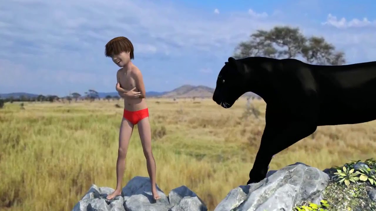 Jungle Book Wedgie - 3D - YouTube.