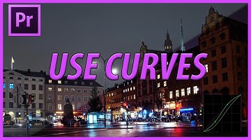 How to Use the RGB Curves in Adobe Premiere Pro CC (2018)