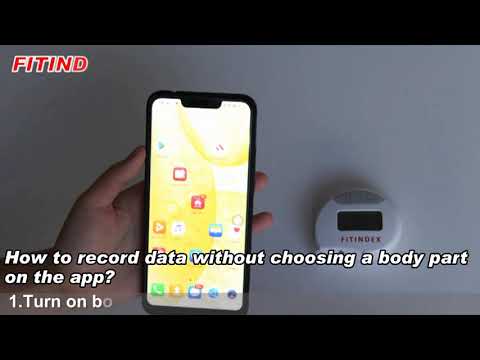 Fitindex Smart Body Tape Measure Installation & Connection: How to