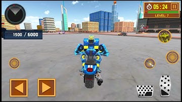 Tank Robot Car Games - Multi Robot Transformation - Android Gameplay #3