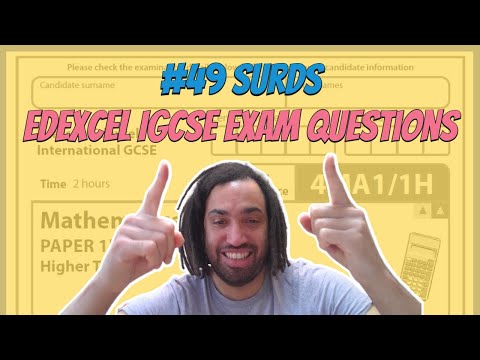 #49 Surds - Edexcel IGCSE Exam Questions