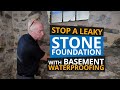 How to Stop a Leaky Stone Foundation - Basement Waterproofing