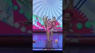 Gymnastic dance "Girls with pigtails", watch the full video on the channel.