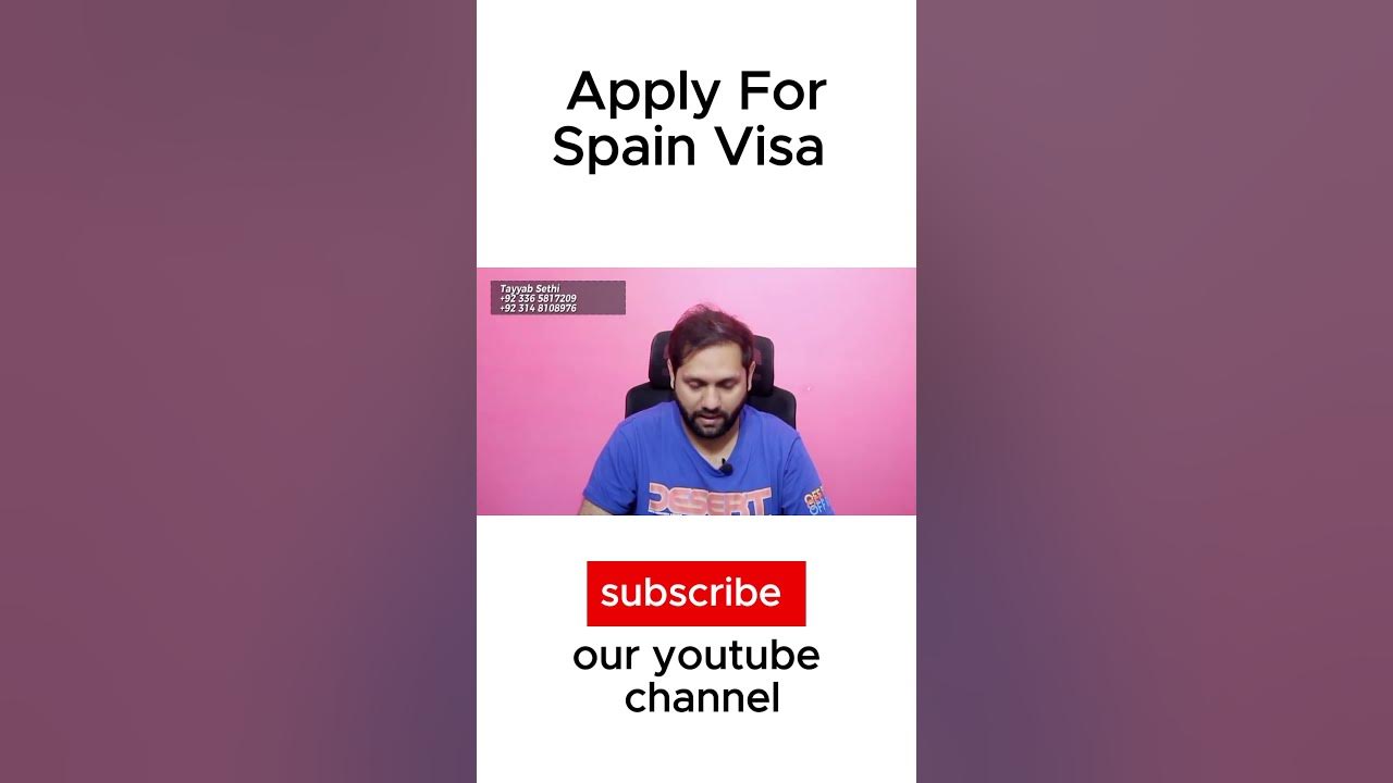 Apply For Spain Visa Spain Tourists Visa New Update 2024 