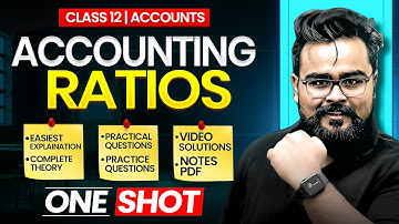 Accounting Ratios Class 12 ONE SHOT | All Ratio Covered | Gaurav Jain