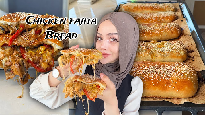 Chicken fajita bread| فاهيتا الدجاج بالخبز🥖 احلى فاهيتا حتجربوها 👌🏻