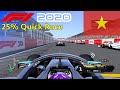 F1 2020 - 25% Quick Race at Hanoi Circuit, Vietnam in Hamilton's Mercedes