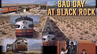 train Bad Day at Black Rock 1955