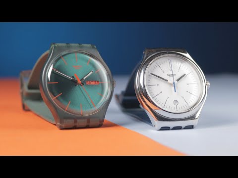 Swatch watch in its original box. | Drouot.com