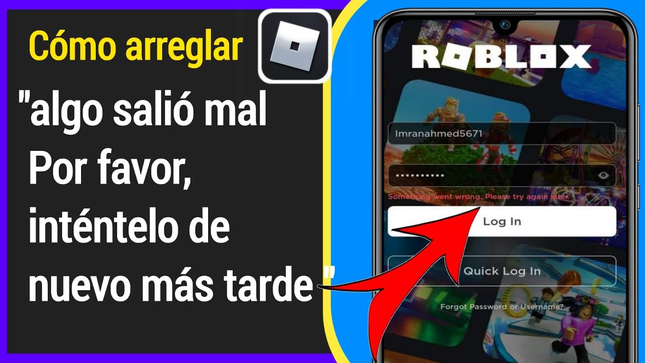 Problema con Roblox - ¡Parece que algo no funciona bien! Gracias