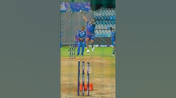 Bumrah’s Routine: Wake up, bowl yorkers, dislodge stumps, repeat 🤌 | #MumbaiIndians #PlayLikeMumbai
