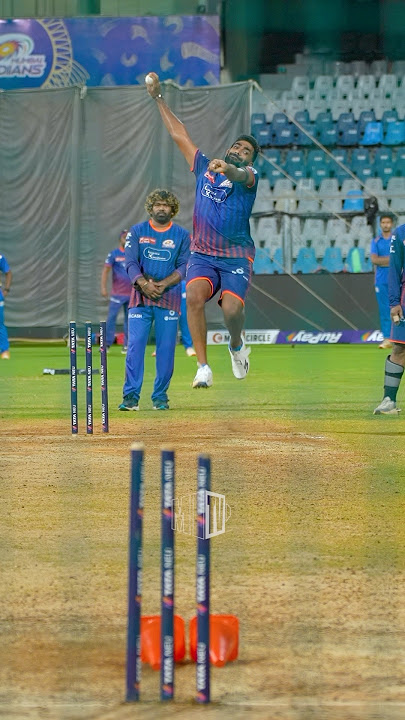 Bumrah’s Routine: Wake up, bowl yorkers, dislodge stumps, repeat 🤌 | #MumbaiIndians #PlayLikeMumbai