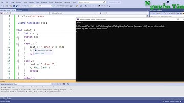 C++ Bài 8:  Switch case trong Ngôn ngữ lập trình c++ | Học lập trình C++ cơ bản