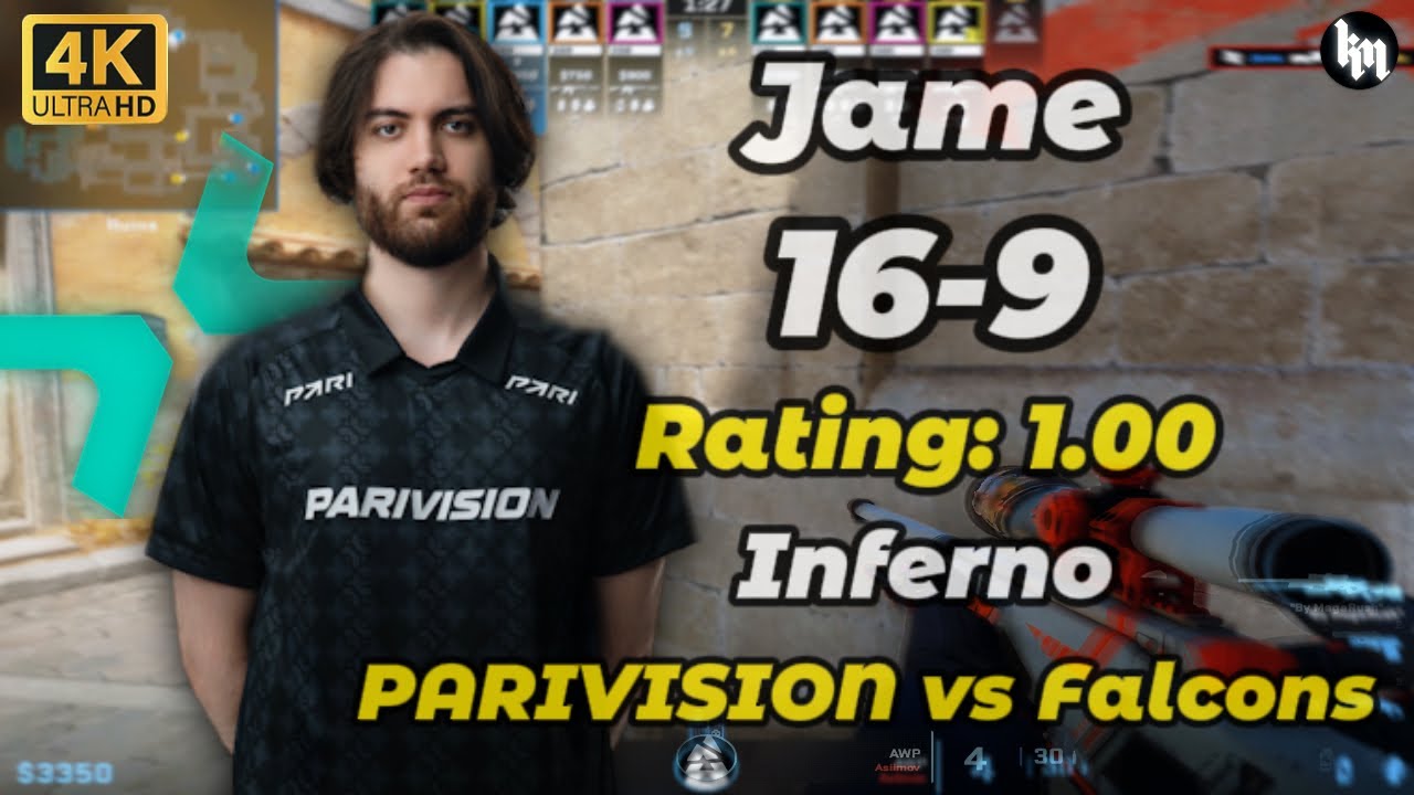 Jame (16-9) PARIVISION vs Falcons (Inferno) | BLAST Bounty 2026 Season 1 Finals 
