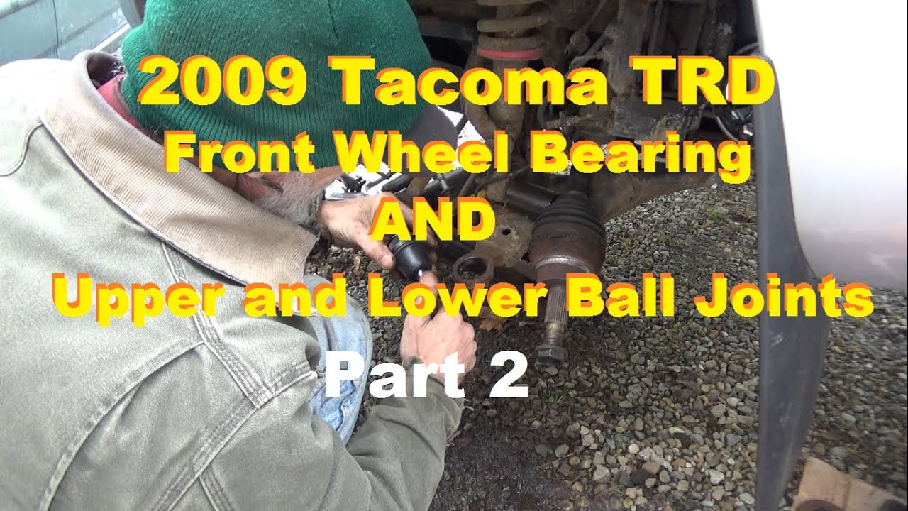 2009 4WD Front Ball Joints and Wheel Bearing Part 2 Auto