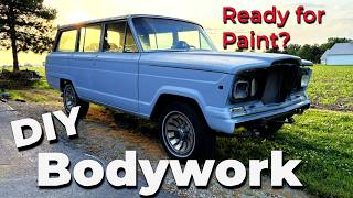 Body Work at Home with my Jeep Grand Wagoneer! Is this thing FINALLY ready for Paint?