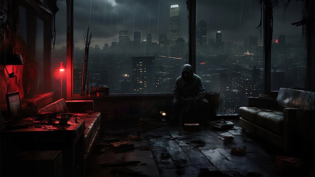 Zombie Apocalypse Ambience Rain Spend the Night in a Zombie Safe Zone Zombie Apartment