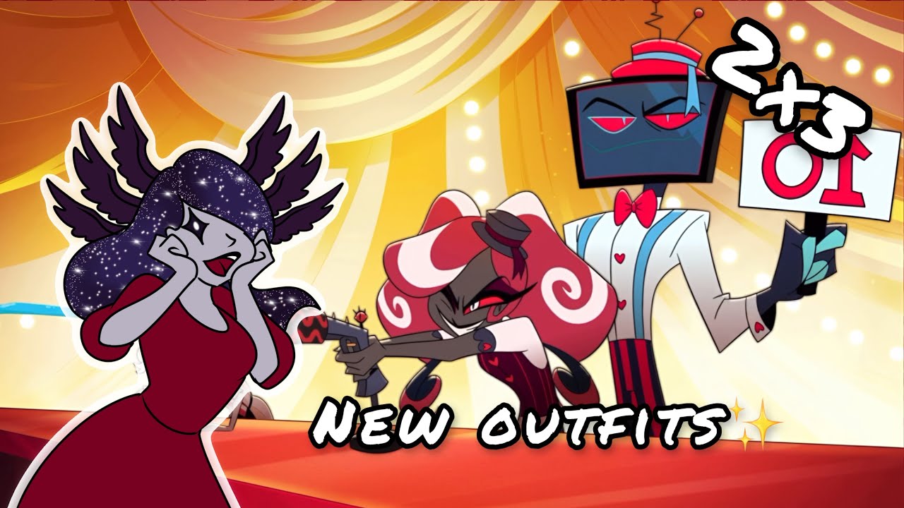 I LOVE ALL THE NEW OUTFITS!!! HAZBIN HOTEL s2 EP 3 REACTION