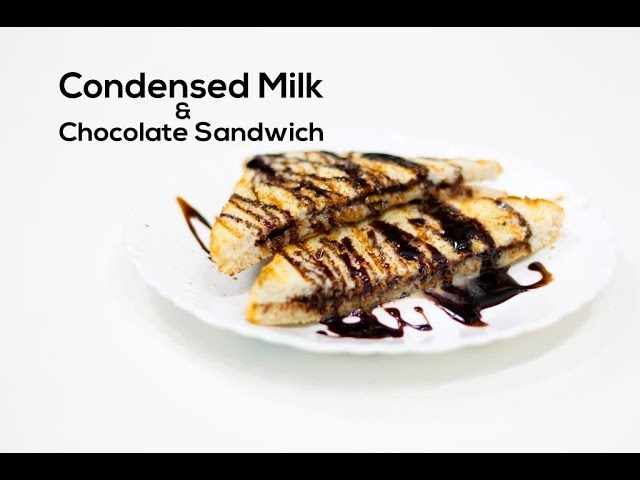Special Chocolate Sandwich | Condensed Milk & Chocolate Sandwich | Chef Harpal Singh | chefharpalsingh