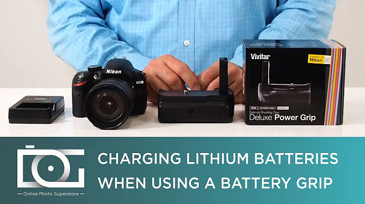 TUTORIAL | Charging Lithium Batteries Inside a Battery Grip for NIKON, CANON & Other DSLR Cameras