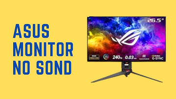 How To Fix Asus Monitor No Sound With Easy Solutions | No Sound in Gaming, HDMI, and Windows 10