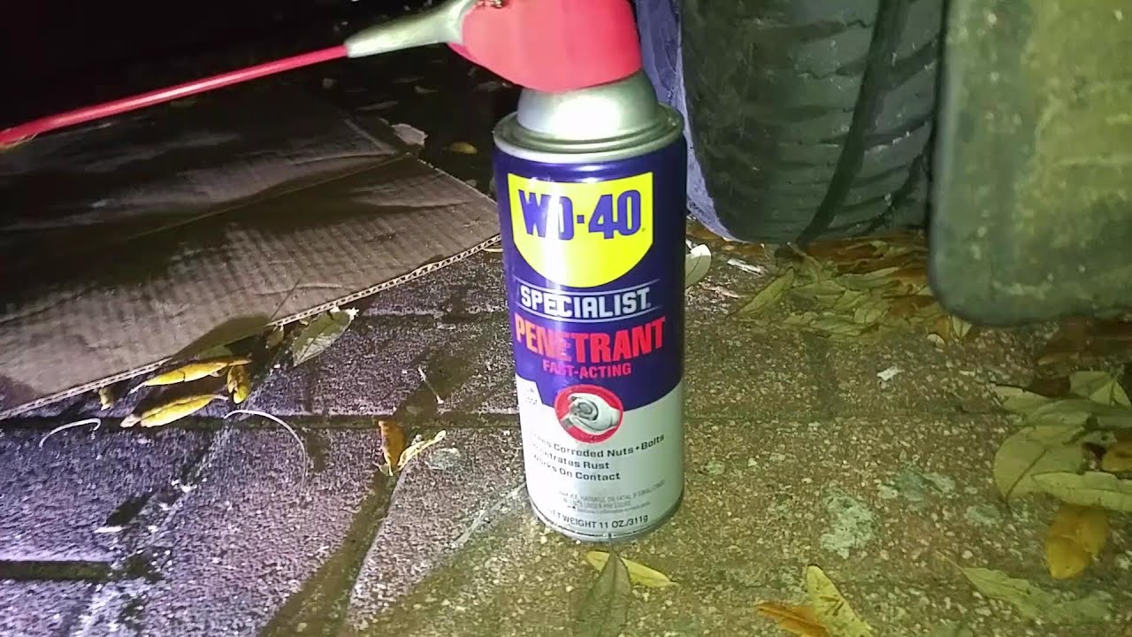 Rear Pinion Seal Leak FIXED with WD40 Rust YouTube