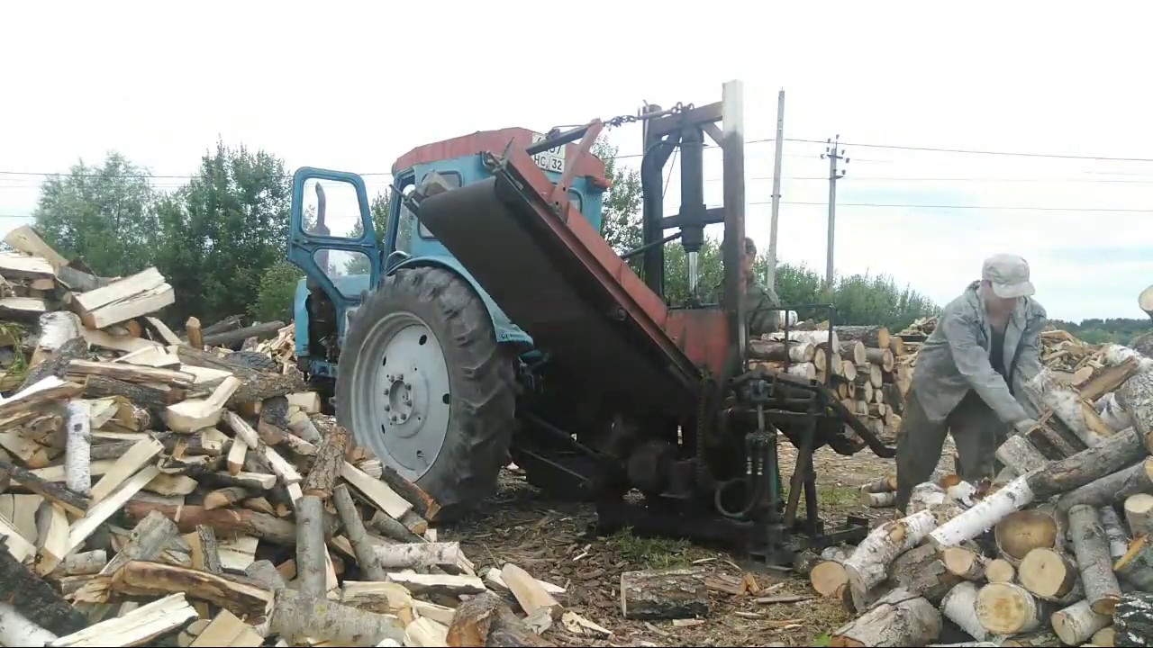 Колем Прицеп Дров В прямом Эфире. - YouTube