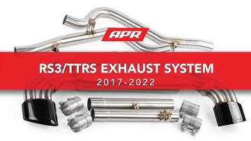 APR Exhaust System for the 2017-2020 RS3 (8V) and 2018-2022 TTRS (8S)!