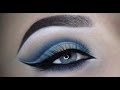 Blue cut crease tutorial