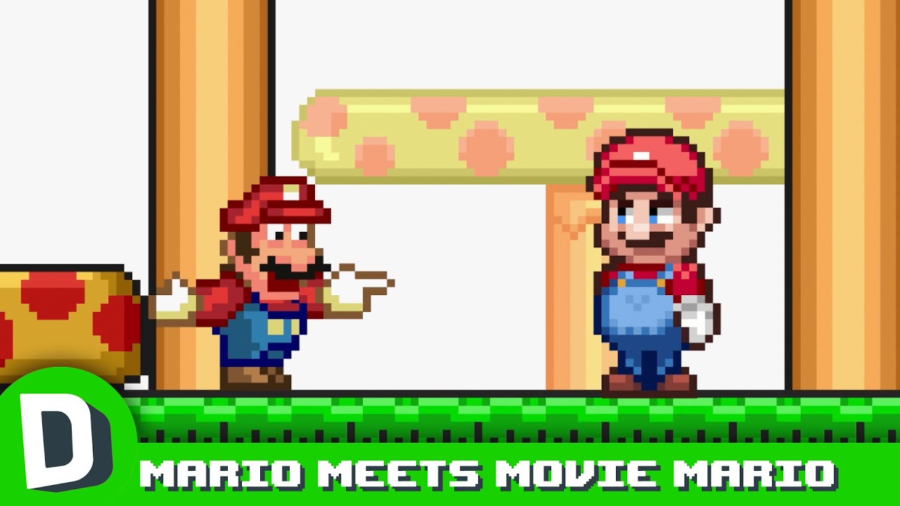 Mario Meets Movie Mario Youtube Trending