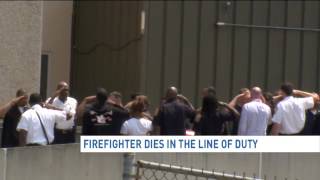 Firefighter dies in the line of duty