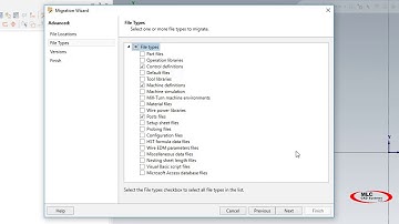 Tech Tip Migrate Files from Mastercam 2017 to 2018