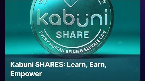 Kabuni SHARES: Learn, Earn,Empower. Quiz Answers. Sweat Wallet Learn & Earn #sweat #quiz