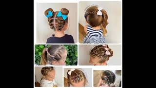أجمل وأسهل تسريحات الشعر لأطفال 2021للمدرسة والعيد للشعر طويل وقصير
