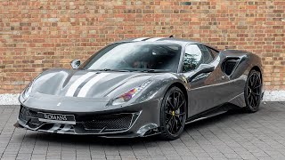 In-depth walkaround of this 2019 ferrari 488 pista with highlighted
features, interior shots, start-up & revs! click here for an
description and vie...