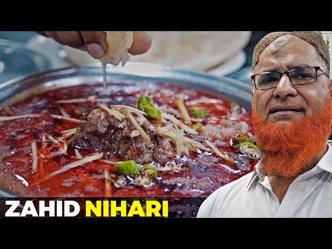Zahid Nihari | Nalli Maghaz Special Nihari | Eaton Paratha Roll | Karachi Street Food | Pakistan
