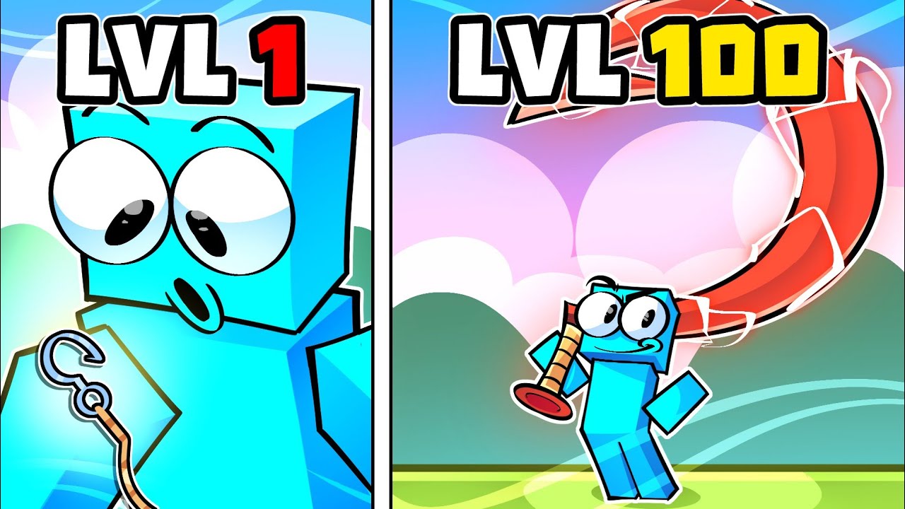 Evolui meu GANCHO do level 1 ao 100