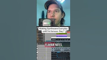 Making Synthwave Everyday until I’m famous: Day 7 #synthwave #retrowave #indiedance