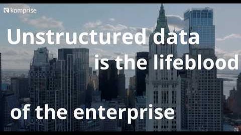 The Komprise Data Experience | Unlock the Power of Unstructured Data #datamanagement