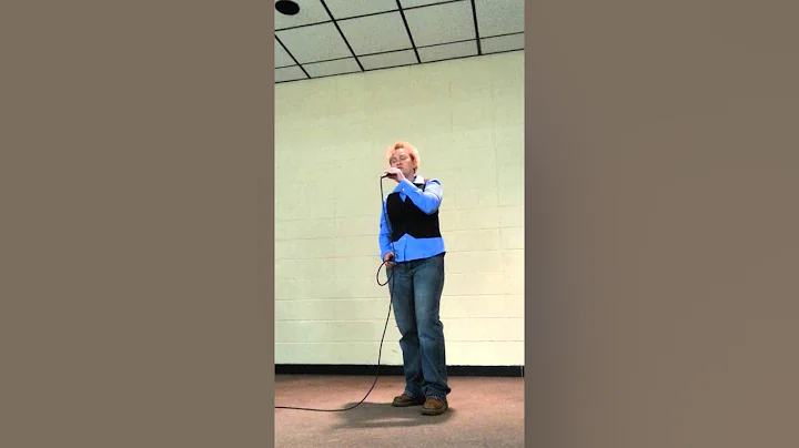 Dana Elliott singing "Unchained Melody".