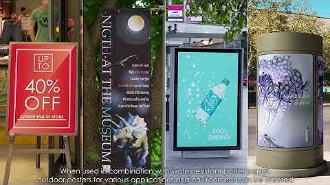 Canon imagePROGRAF TX Series – Ideal solution for Retail and POS posters