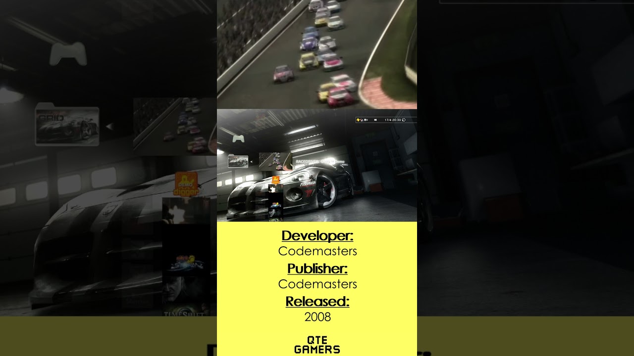 PS3 XMB - Race Driver: GRID DEMO