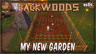 Backwoods - ep34  My New Garden.. - Build | Craft | Survive