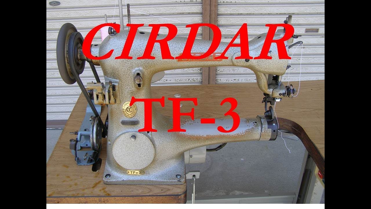 CIRDAR　サーダー　工業用腕ミシン　TF 3　靴・鞄　革縫い18ミシン