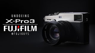 Fuji Guys - FUJIFILM X-Pro3 - Unboxing