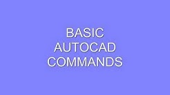 Basic Autocad Commands all versions - Durasi: 24.37. 