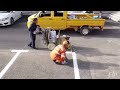 How to Stripe Parking Lots easily-Rays Traffic Cold Paint Road Marking Machine